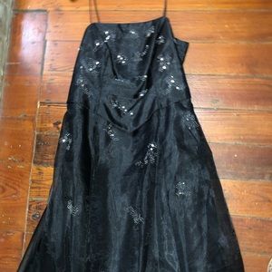 Morgan and Co. by Linda Bernell black dress up